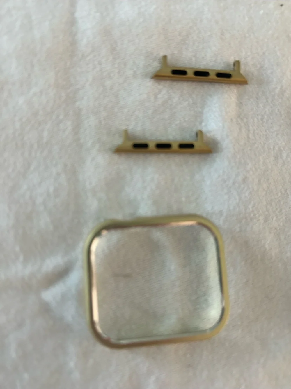 Gold-Tortoise Link Watch Band for Women’s Smartwatch
